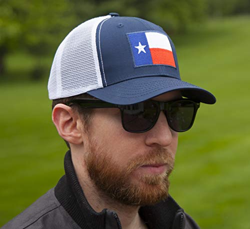 Image of International Tie State Hat for Men and Women, Adjustable Snapback Trucker Baseball Cap with Embroidered Patch