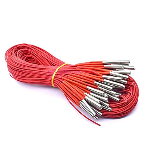 Lysee 3D Printer Parts & Accessories - 500pcs/lot 3D Printer Mendel 12v 40w OR 24v 40w Cartridge Heater Reprap 12V or 24V 40W for Printer - (Size: 24V40W)