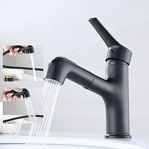Robinet de lavabo avec douchette pour laver les cheveux facilement