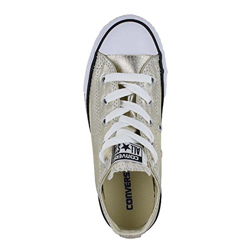 Image of Converse Chuck Taylor All Kids Star Seasonal Ox Fashion Sneaker Shoe Aegean Aqua