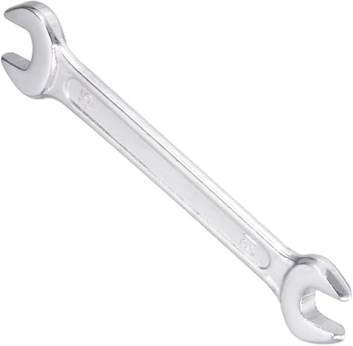 Utoolmart Llave de extremo abierto doble, llave de extremo abierto de 6.181 in de longitud, herramienta de reparación de llave fina de 0.512 x 0.591