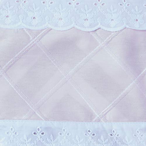 Biramar Baby Porta Fraldas 3 Pcs Bordado Ingles Brooklyn Chevron Cinza/Rosa Rosa