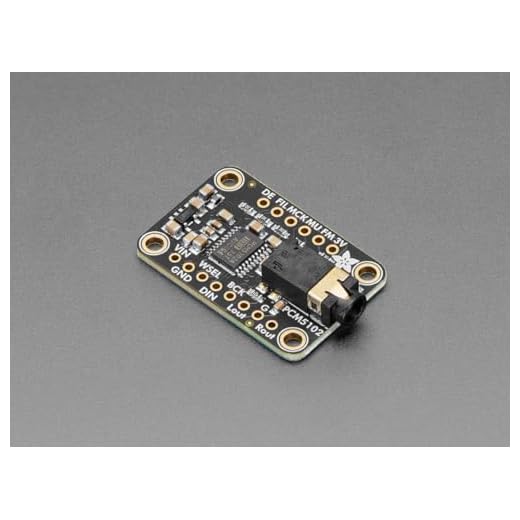 Adafruit PCM5102 I2S DAC, Convertitore D/A con uscita a livello di linea, 112dB SNR, 6250