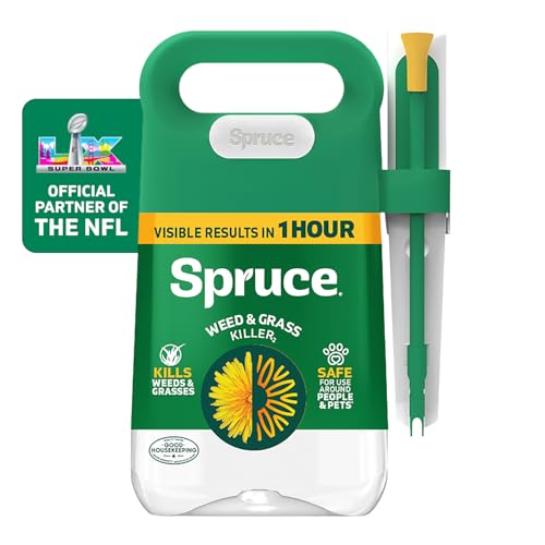 Spruce Weed Killer Spray Reusable Garden Spot Treatment