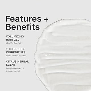 Paul Mitchell Extra-Body Sculpting Gel, Adds Fullness + Styling Control, For Fine Hair, 6.8 fl.oz