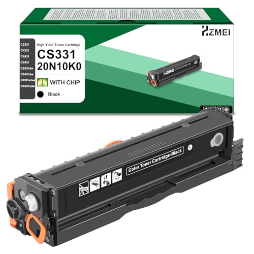 Cartouche de toner 20N10K0 avec puce intégrée haute capacité Lexmark