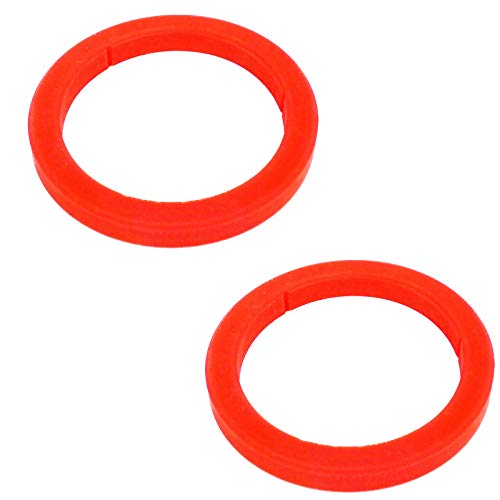 2X Silicone Brew Group Gasket - E61- Coffee Machine Brewing Group Head Seal Compatible with Gaggia Espresso and Most Espresso Machines (8MM, Red) 1 Gallery Image 2X Silicone Brew Group Gasket - E61- Coffee Machine Brewing Group Head Seal Compatible with Gaggia Espresso and Most Espresso Machines (8MM, Red) 1 Gallery Image