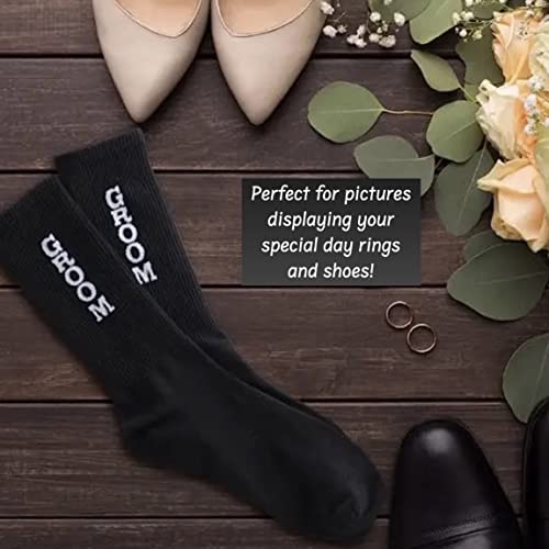 Jax And Bryn Co 7 Pack Navy Groom Socks Best Man Groomsman Socks, Funny Gifts For Men, Groomsmen Gifts For Wedding Proposal, Bachelor Party Favors (Navy) #TOP3