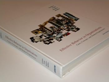 Hardcover Effective Behavior in Organizations: Cases, Concepts, and Student Experiences Book