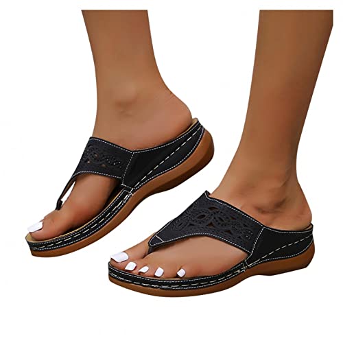 Wedge Sandals for Women Dressy Comfort Sandals for Women Flat Platform Women's Gladiator Flat Sandals Fisherman Strappy Sandals Ankle Strap Sandals