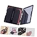 IWOWHERO 2sets Oil Absorbing Face Blotting Paper Sheets Mirror Case and Puff for Oily Skin Quickly Absorbs Excess Oil Makeup-friendly Portable and Convenient for Travel