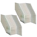 L&P Car Design GmbH L&P A250 20 Stück KFZ Fahrzeugschein Schutzhülle 3 teilig Fahrzeug Schein Etui KFZ Hülle Schutzfolie aus PVC Motorrad Krad transparent (20)