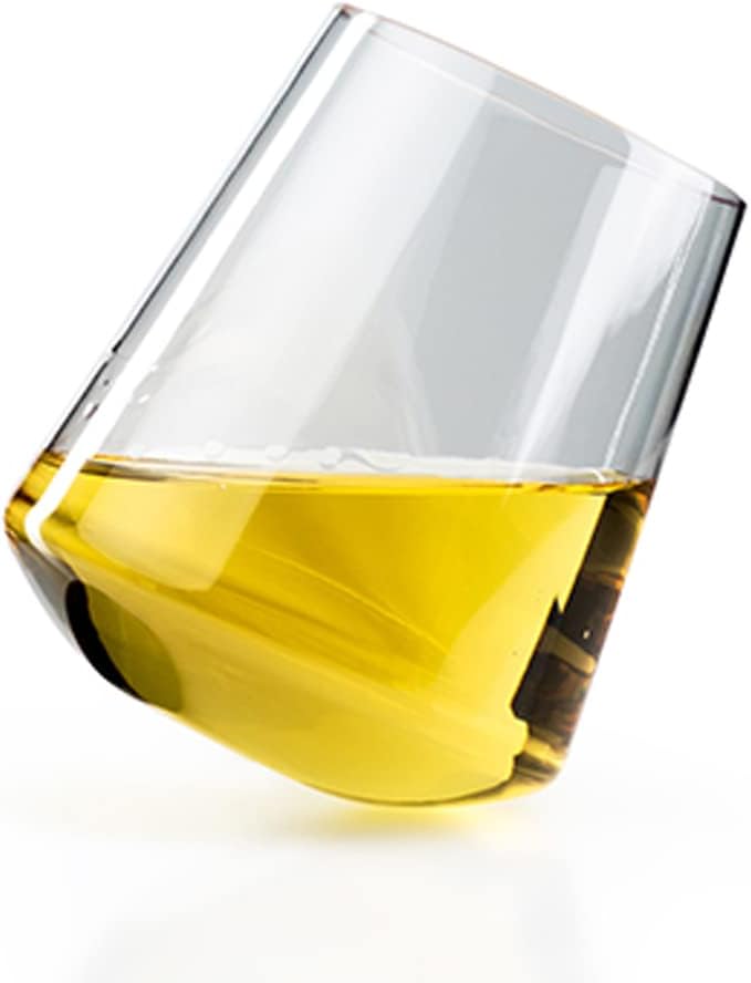 GSI 11872098000000 Stemless Wine Glass, White (For White Wine)