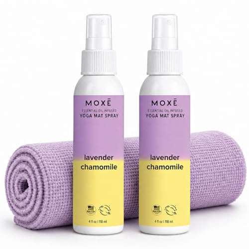 MOXE Yoga Mat Cleaner Spray, Lavender & Chamomile