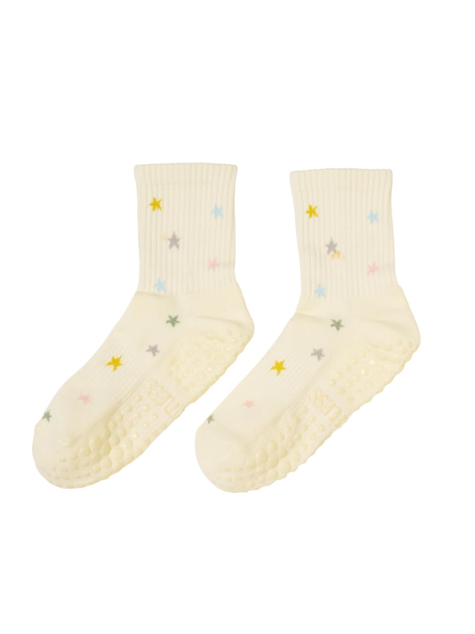 Shapes Studio Pilates Grip Socks for Women, Non-Slip Reformer Pilates Socks, Cute Grippy Socks for Barre, Yoga &amp; Workout