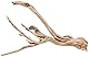 Fische 25,4 cm Ghostwood sandgestrahlt branchy, variiert