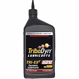 TriboDyn 50W Full Synthetic Gear Oil w/Ceramic Tech - GL-5 & MT-1 - Repairs Worn Gears, Reduces Heat for Differentials & Transmissions (1 Quart)