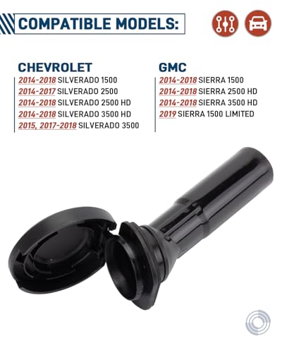 Image of 47830 Spare Tire Hoist Cover Replacement Compatible with Chevy Silverado Gmc Sierra 1500 2500 3500 2014-2019 Replaces 22979267 15769308