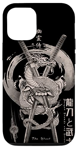 Iphone 12/12 Pro Japan Dragon Samurai Aesthetic In Retro Samurai Art Clothes Case #TOP27