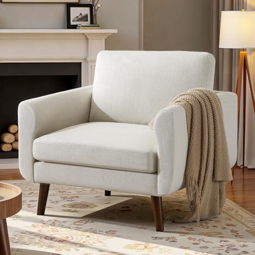 Madaha Oversized Accent Chair for Living Room, 37" Mid-Century Modern