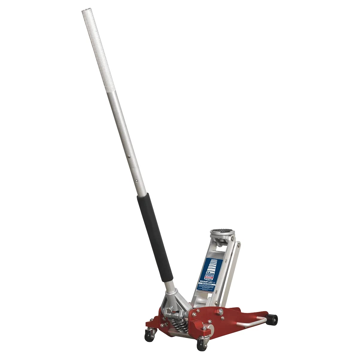 Sealey RJA1800 Trolley Jack Low Entry Aluminium Rocket Lift, 1.8Tonne