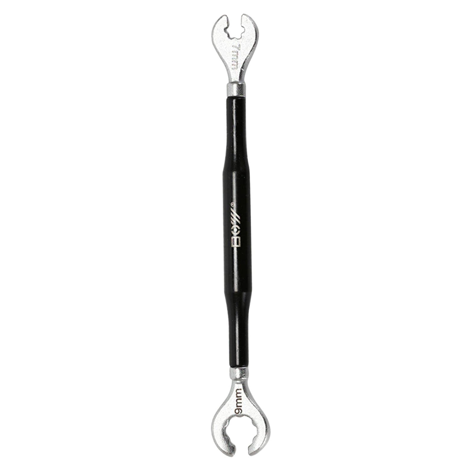 Skkwjege Black, Opening 7-9 Bike Spoke Wrench Repair Tools Bicycle Repair Wrench Lever Spanner Opening 7-9, Black