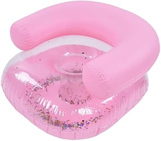 Sdfafrreg Kids Swim Chair, Load Bearing 80kg Environmentally Friendly PVC Inflatable Sofa For Indoor And Outdoor 3-10 Years, Pink, SdfafrregA8pWpHsw