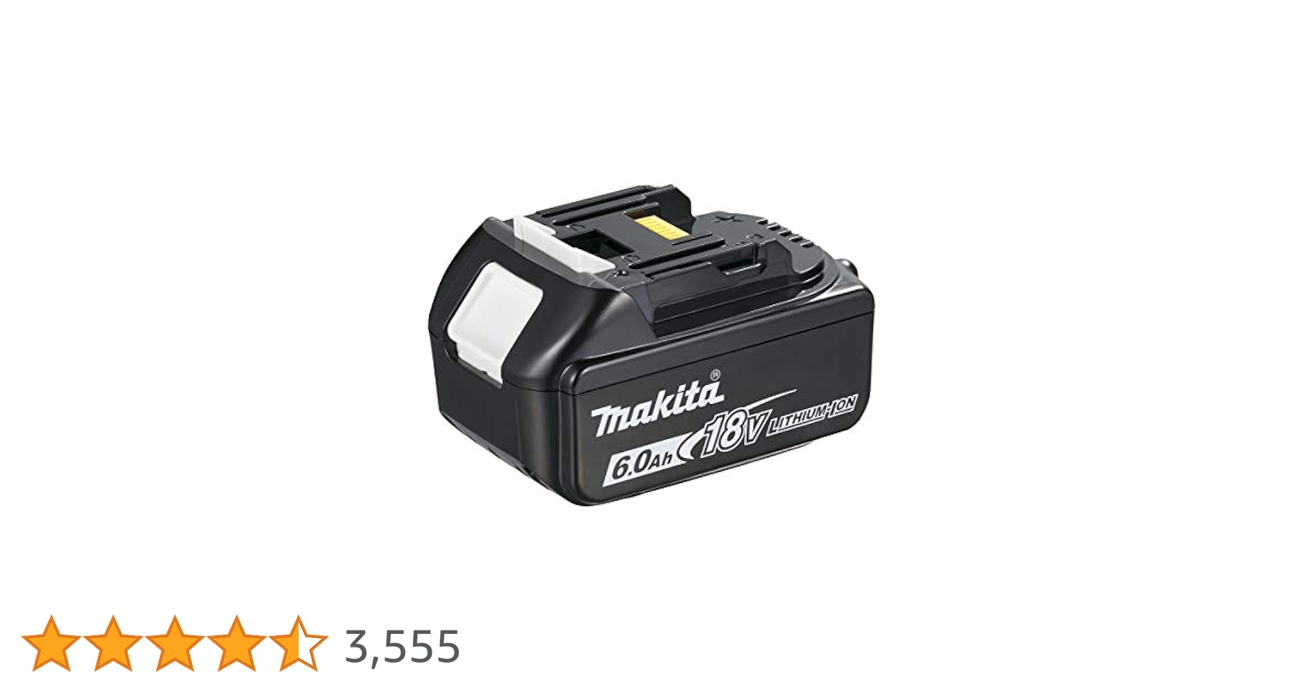 Amazon | マキタ リチウムイオンバッテリBL1860B 18V 6.0Ah A