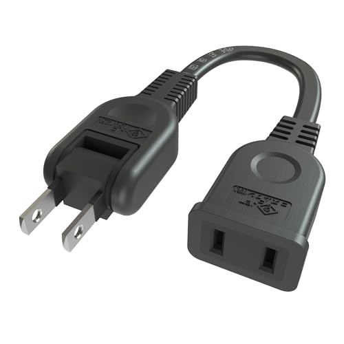 AKIRARI �����R�[�h 10cm �Z�� �d���^�b�v 1�� �ϊ� �ϔM �u���b�N 15A 1500W �����P�[�u�� �d�������R�[�h �g���b�L���O �΍З\�h�≏�L���b�v �X�C���O�v���O �\�t�g 0.1m�`10m�܂őI�ׂ� �d���R�[�h ��������z�� RoH