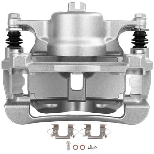 Image of SCITOO 19B7148 Front Left Disc Brake Caliper w /Bracket Fit For Nissan For Rogue 2014-2018, Single Piston