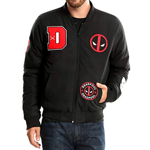 Deadpool Bomber Jacket - Large Black