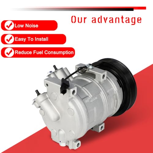 Image of CCIYU AC Compressor w /Clutch for Honda Pilot for Honda Odyssey 2007-2017