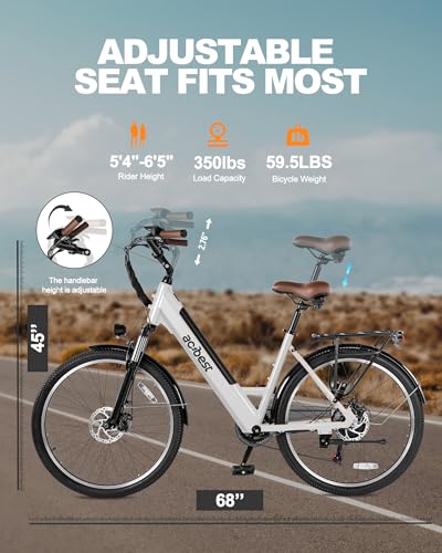 ACTBEST Electric Bike for Adults, Cores 26″ Electric