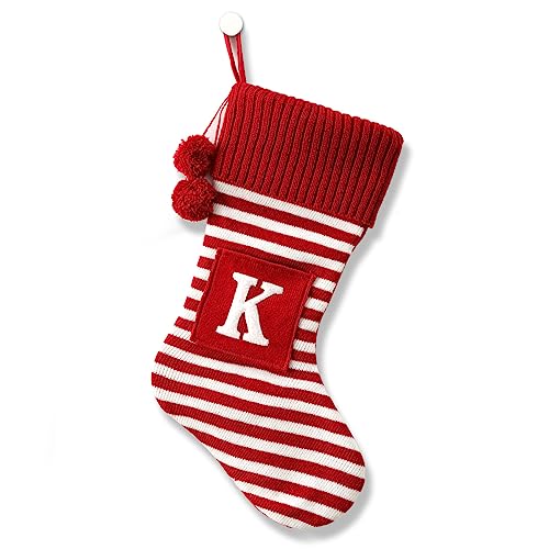 CRSMHLPK 20 Inches Initial Christmas Stocking...