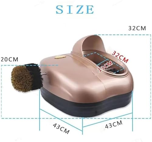 Máquina automática de limpieza de suela de zapatos: operación hacia adelante y hacia atrás para una limpieza eficaz en hogares, negocios, talleres, hoteles, aeropuertos y estaciones - imagen 6