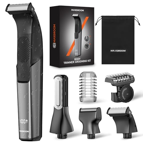 Manscape 3-in-1 Waterproof Body Hair Trimmer