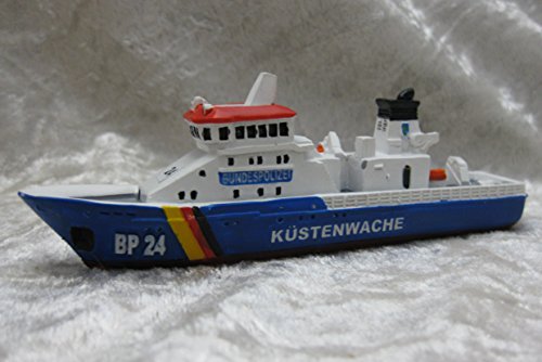 Preisvergleich Produktbild Schiff Miniatur Küstenwache Bad Bramstedt Bundespolizei BP24 Boot Dekoration