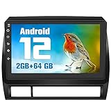 2GB+64GB Car Radio Stereo for Toyota Tacoma 2005-2015 Built-in carplay Android Auto,9 inch Android 12 Car Stereo Head Unit with DSP WiFi GPS Navigation Bluetooth Steering Wheel Control