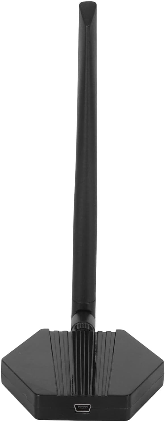Eacam Wireless Dual Band USB WiFi Adapter with External Antenna, 300Mbps Transmission Rate, Easy Installation for Desktop Computers Laptop