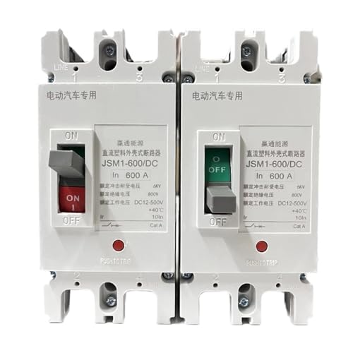 Disjoncteur boîtier moulé 600A CC : protégez votre batterie solaire