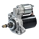 BESTPRICE Anlasser 12V 1, 1 kW Starter Kompatibel mit SEAT CORDOBA, IBIZA, TOLEDO, VW CADDY I (14), CORRADO, GOLF 1 Cabrio (155), GOLF 2, GOLF II Van (19E, 1G1), JETTA, PASSAT B3/B4, TRANSPORTER T4