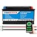 Produktbild Tekvision Lithium LiFePO4 Akku 12V 96Ah DIN H8 Caravan Versorgung Batterie mit BMS Wohnmobil Boot Solaranlage Wohnwagen Solar Haushalt inklusive BMS App (12V 96Ah 353 * 175 * 190mm)