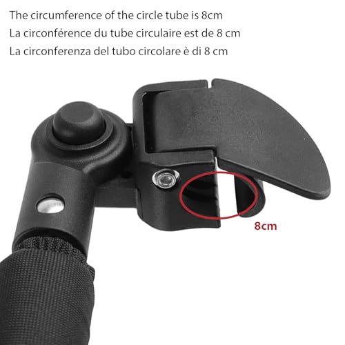 Baby Kinderwagen Armlehne Leitplanken Verstellbare Kinderwagen-Stoßstangestangen Pushair-Armlehne für Babyzen und Yoyo für den Abstand zwischen Zwei Röhrchen Beträgt 38-42 Cm