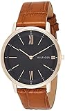 Esfera negra Tommy Hilfiger Reloj Analógico para Hombre de Cuarzo con Correa en Cuero 1791516