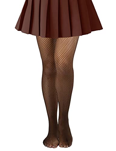 Lastclream High Waisted Fishnet Tights for Women Sexy Fishnets Stockings Full Footed Fishnet Sheer Pantyhose Plus Size
