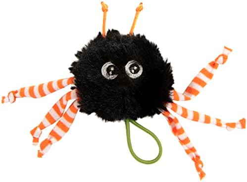 SmartyKat Halloween Soarin' Spider Launcher Catnip Cat Toy - Black/Orange, One Size