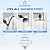 20-Stage Shower Head Filter-Shower Head Filter for Hard Water, with 1 Replaceable Filter Cartridges, High Output Shower Water Filter for Removing Chlorine and fluoride,Black