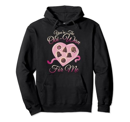 Sweat à capuche Star Wars Obi-Wan coton premium imprimé boîte cœur