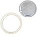 Produktbild Harren24 Filter und Dichtung für Espressokocher, kompatibel mit Bialetti Espressokanne für 10 Tassen, Ø außen 85 mm, 8,5 cm, Ø innen 77 mm, 7,7 cm, Ersatzdichtung, Dichtungsring