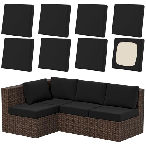 Large Patio Outdoor Cushion Covers, Stretch Couch Chair Furniture Slipcover